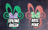 Disney Easter Minnie Mouse Tanks/ Glitter Minnie Bunny Ears And Bow Spring Vacation Tank Top