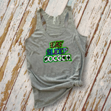 Soccer Shirts/ Eat Sleep Soccer Tank Tops/ Soccer Quote Animal Print Team Gift Shirts