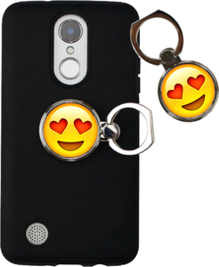 Emoji Phone Ring Holder Gift/ Emoji Heart Eyes Ring Stand/ Finger Ring Phone Stand/ Heart Face Smiling Emoji Phone Ring