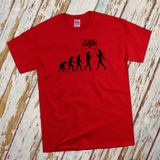 Funny Evolution T-Shirt/ Evolution Of Man Shirt/ Go Back We Screwed Everything Up Human Evolution T-Shirt/ Science Geek Gift
