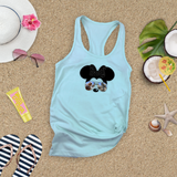 Disney Star Wars Minnie Mouse Tank / Galaxy’s Edge Chewbacca Vacation Shirt/ Minnie Galaxy Glitter Bow Top