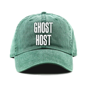 Disney Haunted Mansion Hat/ Ghost Host Baseball Hat/ Haunted Mansion Happy Haunts Disney Vacation Adjustable Cap