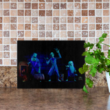 Haunted Mansion Glass Cutting Board/ Disney Hitchhiking Ghosts Kitchen Décor Gift