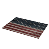 Distressed American Flag Glass Cutting Board/ Patriotic 4th Of July Independence Day Kitchen Décor Gift
