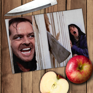 The Shining Cutting Board/ Here’s Johnny Jack Nicholson Halloween Prop Kitchen Décor Gift