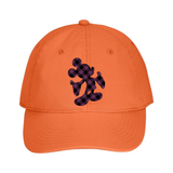 Disney Mickey Halloween Hat/ Purple Buffalo Plaid Mickey Mouse Fall Baseball Adjustable Hat