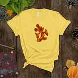Disney Mickey Autumn Shirts/ Pumpkin Spice Orange Brown Plaid Mickey Mouse Fall T Shirts