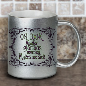 Hocus Pocus Coffee Mug / Funny Hocus Pocus Quote Pearl Metallic Coffee Lover Mug / Glorious Morning Fall Coffee Lover Mug