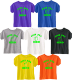 Juice Box Hero Toddler Shirt/ Music Toddler Shirt/ Retro Juke Box Rock And Roll Children’s Neon Juice Box T-Shirt