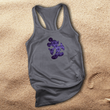 Disney Haunted Mansion Tank Top/ Mickey Mouse Haunted Mansion Purple Wallpaper Women’s Summer Tank/ Disney Mickey Mouse Vacation Tank