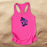 Disney Haunted Mansion Tank Top/ Mickey Mouse Haunted Mansion Purple Wallpaper Women’s Summer Tank/ Disney Mickey Mouse Vacation Tank