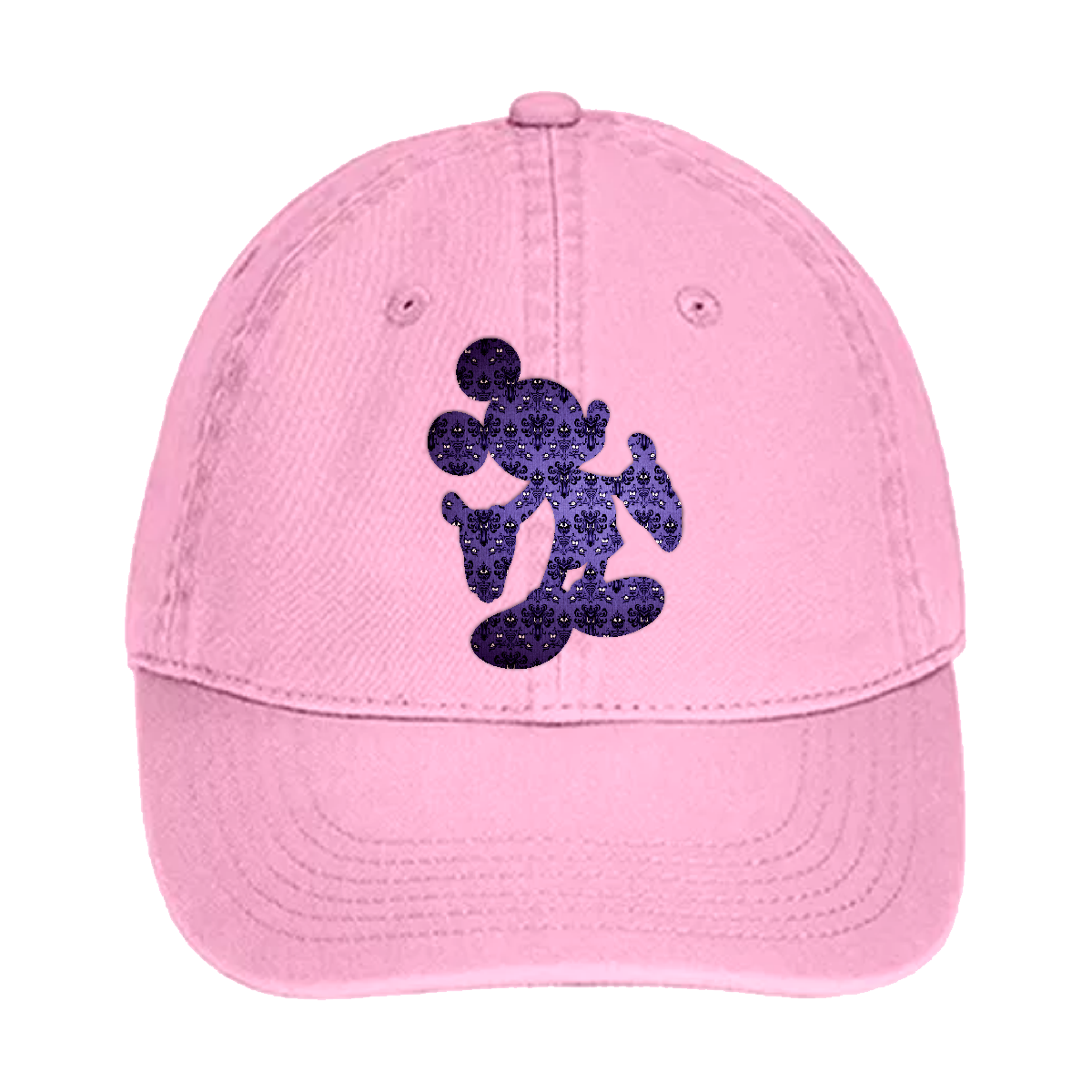 NWT. Disney Parks Halloween Mickey Mouse Cutie Ghost Pink Baseball Cap Hat Disney Parks Pink Mickey Mouse Authentic Original Cap/Hat  main image 4