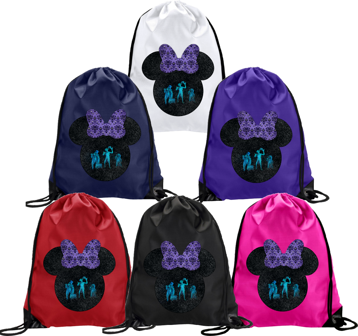 Minnie glitter backpack shop