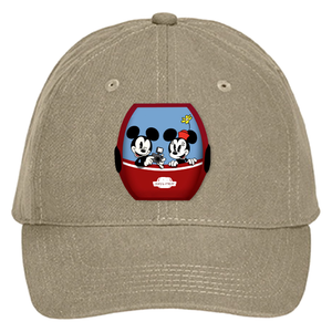 Disney Skyliner Mickey And Minnie Hat/ Classic Mickey Mouse Baseball Hat/ Skyliner Gondola Disney Vacation Adjustable Cap