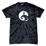 Disney Nightmare Before Christmas Tie Dye Shirt/ Jack Skellington And Sally/ Spiral Hill Halloween Oogie Boogie Tie Dye T-Shirt