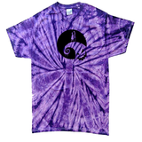 Disney Nightmare Before Christmas Tie Dye Shirt/ Jack Skellington And Sally/ Spiral Hill Halloween Oogie Boogie Tie Dye T-Shirt