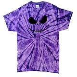 Disney Jack Skellington Tie Dye Shirt/ Nightmare Before Christmas Tie Dye T-Shirt/ Disney NBC Tie Dye Shirt/Jack Skellington Halloween Shirt