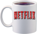 Netflix, Chill Coffee Mugs / Red And White Christmas Sweater Netflix And Chill Coffee Mug/ Matching Couple Coffee Lover Gift