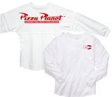 Disney Pizza Planet Jersey/ Toy Story Spirit Shirt/ Andy, Woody, Aliens, Rocket Vacation Jersey Top