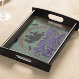 Sanderson Sisters Wood Serving Tray/ Hocus Pocus Bed And Breakfast Halloween Coffee Table/ Cookie Tray