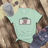 Funny Procrastinator Focus Tasking Shirt/ Marquee Cinema Sign I Never Finish Anything T-Shirt