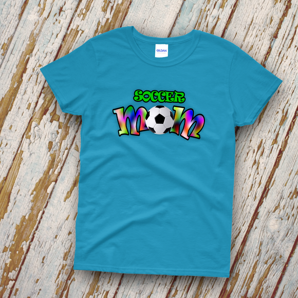 Soccer Mom Shirts/ Soccer Tie Dye Print Retro Tank Tops/ Soccer Quote Team Gift Shirts