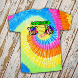 Softball Mom Tie Dye Shirts/ Girls Fastpitch Softball Quote Team Mom Gift Shirts