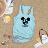 Disney Star Wars Mickey Mouse Tank/ Jedi Sith Glitter Choose Wisely In Aurebesh Language Vacation Top/ Galaxy’s Edge Vacation Shirt