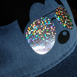 Disney Mickey Mouse Hat/ Holographic Sunglasses Mickey Baseball Hat/ Disney Mickey Holographic Metallic Sunglasses Vacation Adjustable Cap