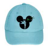 Disney St. Patrick’s Day Glitter Hat/ Mickey Silhouette Tinkerbell Glitter Shamrocks Hat/ Green Shamrocks Lucky Charm Hat/ Disney Vacation Hat