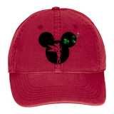 Disney St. Patrick’s Day Glitter Hat/ Mickey Silhouette Tinkerbell Glitter Shamrocks Hat/ Green Shamrocks Lucky Charm Hat/ Disney Vacation Hat
