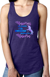 Unicorn Tank Top/ Sparkle Glitter Pastel Unicorns Are Awesome Tank/ Rainbow Glitter Believe In Unicorns Tank Top/ Be A Unicorn Beach Tank