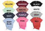 Disney Villain Valentine Shirts/ Conversation Heart Candy Glitter Purple Be My Villaintine Minnie Mouse T-Shirts