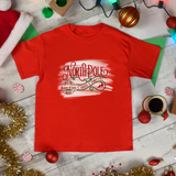 Christmas Children Toddler Shirts/ Vintage North Pole Candy Company Santa Seal Of Approval Sign Winter Holiday Toddler T-Shirts