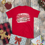 Christmas Children Shirts/ Vintage North Pole Candy Company Santa Seal Of Approval Sign Winter Holiday Kids T-Shirts
