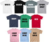 Christmas Children Shirts/ Santa Is Coming Pink and Yellow Toy Car With Christmas Tree Holiday Kids T-Shirts