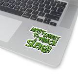 Christmas Stickers/ Funny Grinchy Quote Wreck A Sleigh Laptop Decal, Planner, Journal Vinyl Stickers