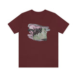 Valentine Shirts/ Gothic Pink Stitches Skeleton Heart Junk Journal Post Card T shirts