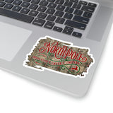 Christmas Stickers/ North Pole Coffee Company Laptop Decal, Planner, Journal Vinyl Stickers
