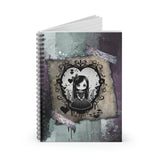 Chibi Girl Journal/ Kawaii Gothic Purple Grunge Anime Girl Notebook/ Diary Gift
