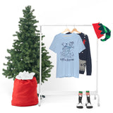 Christmas Shirts/ Blue Victorian Snowman Let It Snow Winter Holiday T shirts