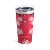 Strawberry Stainless Steel 20oz Tumbler/ Iced Summer Red Fruit Drink Travel Mug Gift