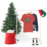 Christmas Bear Shirts/ Emerald Green Bear And Pinecones Winter Holiday T shirts