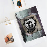 Chibi Girl Journal/ Kawaii Gothic Purple Grunge Anime Girl Notebook/ Diary Gift