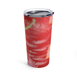 Watermelon Stainless Steel 20oz Tumbler/ Iced Summer Red Fruit Drink Travel Mug Gift