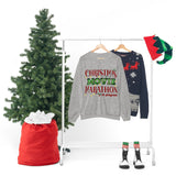 Christmas Sweatshirt/ Movie Watching Marathon In Progress Marquee Letter Lights Pajama Winter Holiday Fleece Sweater