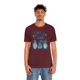 Christmas Shirts/ Chillin With My Gnomies Winter Blue Sweater Gnome Trio Pajama T shirts