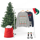 Christmas Sweatshirt/ Funny Most Likely To Make The Naughty List Pajama Winter Holiday Fleece Ugly Sweater